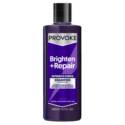 TOUCH OF SILVER ADVANCED BRIGHTEN+REPAIR PURPLE SHAMPOO